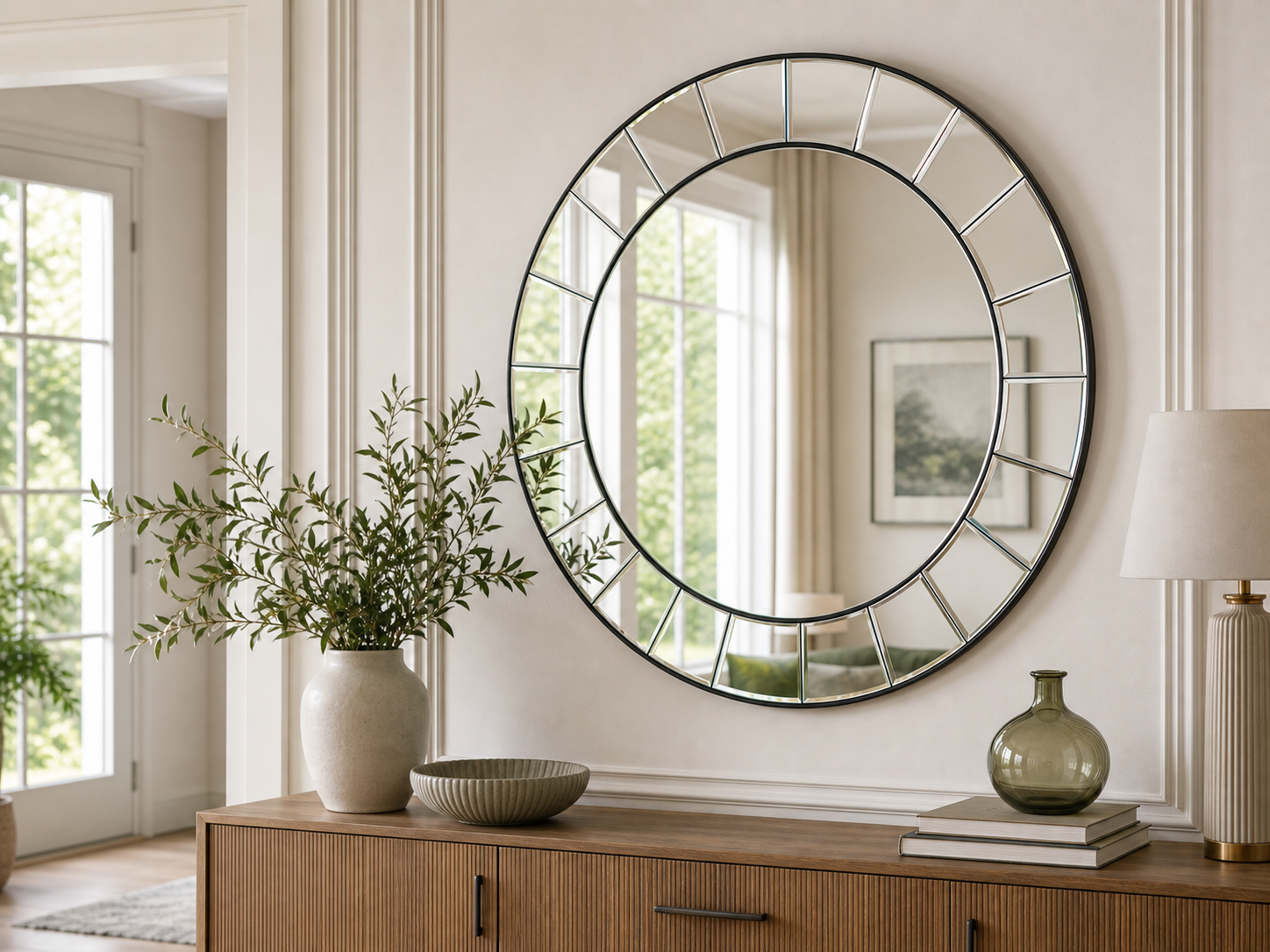 Decorative wall mirror